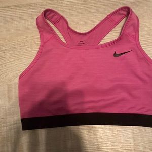 Nike sports bra size large dri fit
